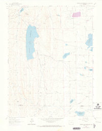 Carter Lake Reservoir 1962 topographic map thumbnail