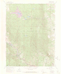 Cascade 1961 topographic map preview
