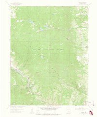 Cascade 1961 topographic map preview