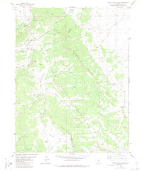 Castle Rock Gulch 1983 topographic map thumbnail