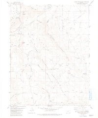 Castle Rock Gulch 1983 topographic map thumbnail