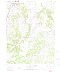 Castle Rock South 1965 topographic map thumbnail