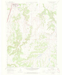 Castle Rock South 1965 topographic map thumbnail