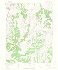 Castle Rock South 1965 topographic map thumbnail