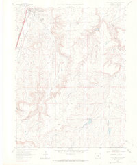 Castle Rock South 1965 topographic map thumbnail