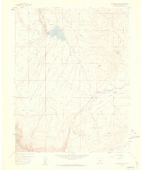 Cathedral Peak 1957 topographic map thumbnail