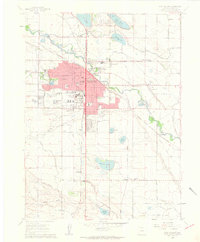 Fort Collins 1960 topographic map thumbnail