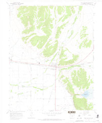 Fort Garland 1967 topographic map preview