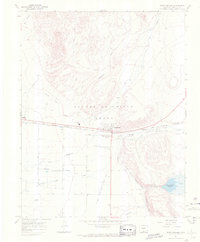 Fort Garland 1967 topographic map preview