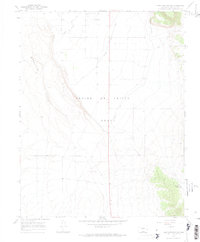Fort Garland SW 1967 topographic map thumbnail