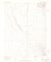 Fort Garland SW 1967 topographic map thumbnail
