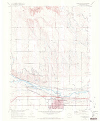 Fort Morgan 1951 topographic map thumbnail