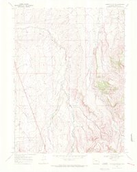 Fortification NE 1969 topographic map thumbnail