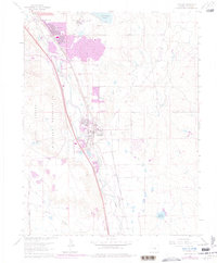 Fountain 1961 topographic map thumbnail
