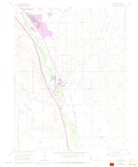 Fountain 1961 topographic map thumbnail