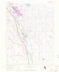 Fountain 1961 topographic map thumbnail
