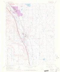 Fountain 1961 topographic map thumbnail