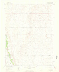 Fountain SE 1961 topographic map thumbnail