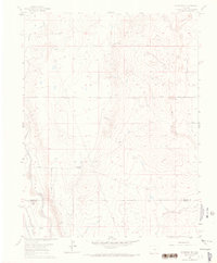 Fountain SE 1961 topographic map thumbnail
