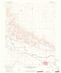 Fowler 1960 topographic map thumbnail