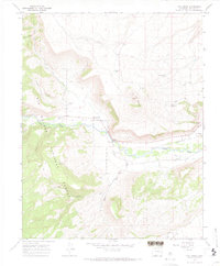 Fox Creek 1967 topographic map thumbnail