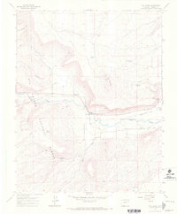 Fox Creek 1967 topographic map thumbnail