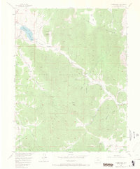 Farnum Peak 1956 topographic map thumbnail