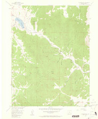 Farnum Peak 1956 topographic map thumbnail