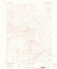 Farwell Mountain 1962 topographic map thumbnail