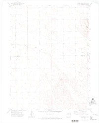 Fiddler Peak 1971 topographic map preview