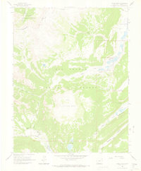 Finger Mesa 1964 topographic map thumbnail