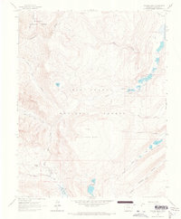 Finger Mesa 1964 topographic map thumbnail