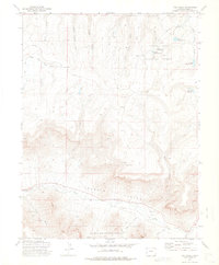 Fish Creek 1972 topographic map thumbnail