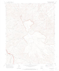 Fishers Peak 1971 topographic map preview