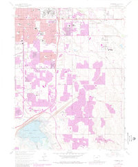 Fitzsimons 1965 topographic map thumbnail