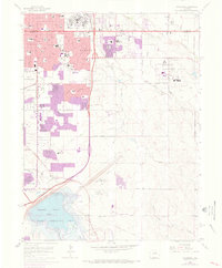 Fitzsimons 1965 topographic map thumbnail