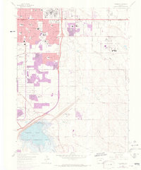 Fitzsimons 1965 topographic map thumbnail