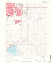 Fitzsimons 1965 topographic map thumbnail