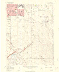 Fitzsimons 1957 topographic map thumbnail