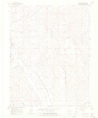 Flat Top 1964 topographic map thumbnail