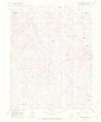 Flatiron Mountain 1963 topographic map thumbnail