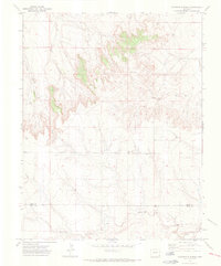 Floating W Ranch 1971 topographic map thumbnail