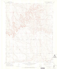 Floating W Ranch 1971 topographic map thumbnail