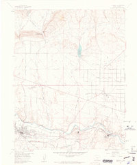 Florence 1959 topographic map thumbnail