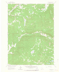 Floyd Peak 1962 topographic map thumbnail