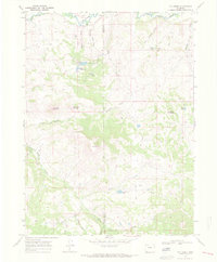 Fly Creek 1969 topographic map thumbnail