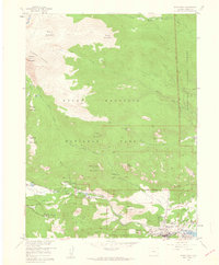 Estes Park 1957 topographic map thumbnail