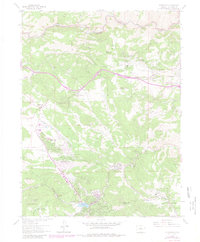 Evergreen 1965 topographic map preview