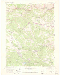Evergreen 1965 topographic map preview