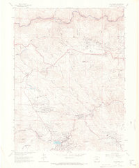 Evergreen 1965 topographic map preview